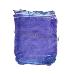 Worek raszlowy 10-15 kg. fioletowy  40x60 cm import(100 szt)