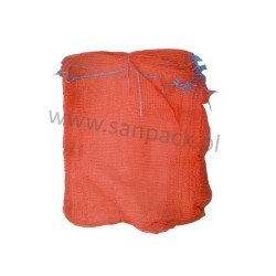 worek  raszlowy 15 kg. pomarańczowy 40x60 cm polski(1000 szt)