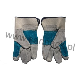 Rękawice robocze wzmacniane skórą Rpower