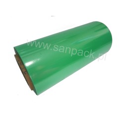 Folia stretch Pe spoż. zielona 9 my 30cm x 1000 mb