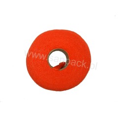 Rękaw siatkowy - tkany  polski 40 cm x 100 mb czerwony