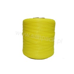 Rękaw siatkowy LDPE C2 bezwęzełkowy 30 cm/500 mb cytrynowa