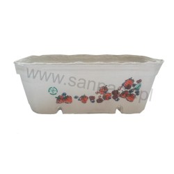 Opakowania z masy papierowej 500 g z nadrukiem (400 szt) Opakowania z masy papierowej 500 g z nadrukiem (400 szt)