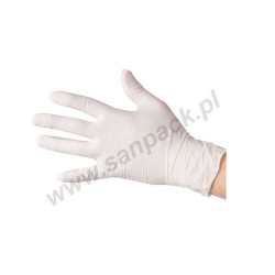 Rękawice latexowe 100 sztuk