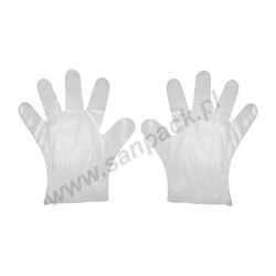Rękawice foliowe HDPE ( 100 sztuk)