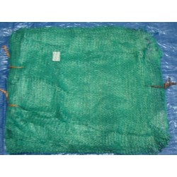 worek raszlowy 10-15 kg. zielony  ciemny 40x60 cm import(100 szt)