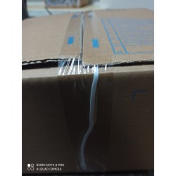 Guma dziana biała płaska 4mm - 3040 mb