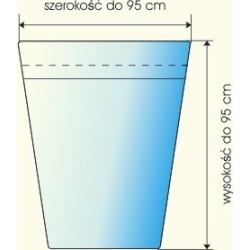ROŻKI 30X40X70 A 500 SZTUK