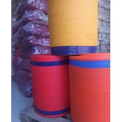 Worek raszlowy na roli 15 kg 46x65 cm 2500 szt pomarańczowy