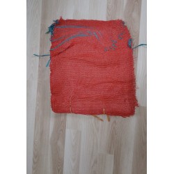 worek raszlowy 10-15 kg. czerwony 42x60 cm import(100 szt)