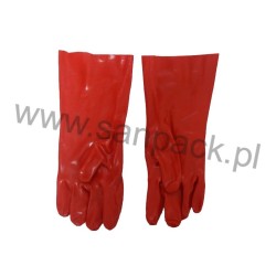 Rękawice robocze z PVC (12 par) RpvcD40