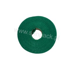 Rękaw siatkowy - tkany  polski 40 cm x 100 mb pomarańczowy