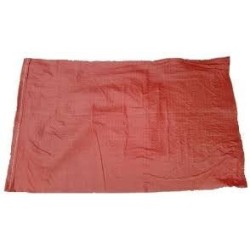 Worek polipropylenowy czerwony  50x80 cm 50 g 100 szt