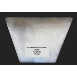 Rożki foliowe perferowane 12x25x30 cm a 1000 szt