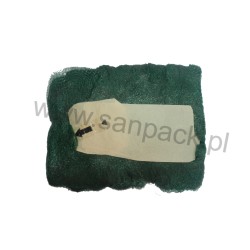 Rękaw siatkowy - tkany importowany 38 cm x 100 mb zielony