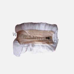 Rękaw siatkowy - tkany importowany 38 cm x 100 mb biały