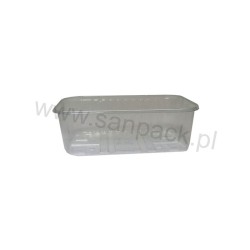 Opakowania plastikowe  500 g  (1200 szt) 184x117x60 mm