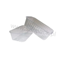 Opakowania plastikowe  500 g  (1200 szt) 184x117x60 mm