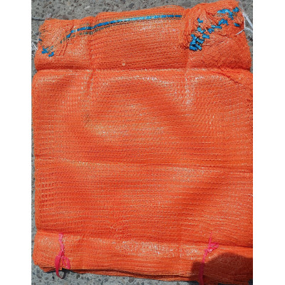 worek raszlowy 10-15 kg. pomarańczowy 42x60 cm import(100 szt)