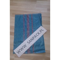 worek polipropylenowy niebieski 55x80 cm 50 g 1000 szt