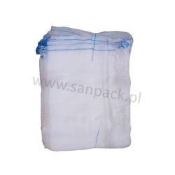 Worek raszlowy 10 kg. biały 38x60 cm polski (100 szt) GĘSTY