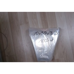 Rożki foliowe perforowane 10x30x30 cm a 1000szt