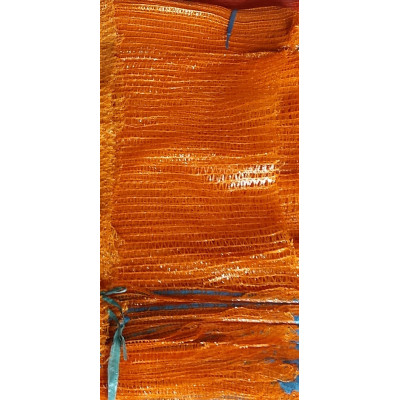 worek raszlowy 10-15 kg. pomarańczowy 42x60 cm import(1700 szt)