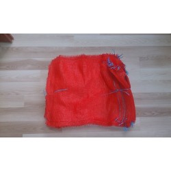 worek raszlowy 10 kg. czerwony 38x60 cm polski (1000 szt)
