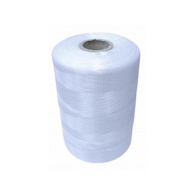 Rękaw siatkowy LDPE bezwęzełkowy C2 30 cm/500 mb biała