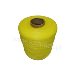 Rękaw siatkowy LDPE  N2 bezwęzełkowy 30 cm/250 mb cytrynowy