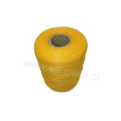 Rękaw siatkowy LDPE N3 bezwęzełkowy 46 cm/250 mb żółty