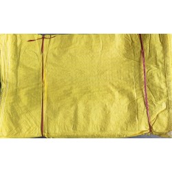 Worek polipropylenowy  50x80 cm 50 g 100 szt żółty z zaciągiem