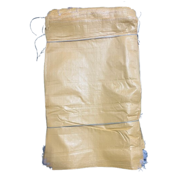 Worek polipropylenowy  50x80 cm 50 g 100 szt żółty z zaciągiem