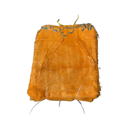 worek raszlowy 10-15 kg. pomarańczowy 42x60 cm import(100 szt)