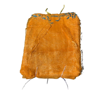 worek raszlowy 10-15 kg. pomarańczowy 42x60 cm import(1000 szt)