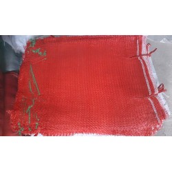 worek raszlowy 10-15 kg. czerwony 40x62 cm import(100 szt)