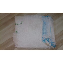 worek raszlowy 10 kg.transparentny biały 38x60 cm import(100 szt)