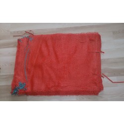 worek raszlowy  czerwony  25-30 kg 50x80 cm (100 szt)