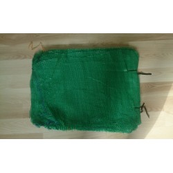 worek raszlowy 10-15 kg. zielony  40x62 cm import(100 szt)