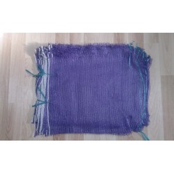 Worek raszlowy 10-15 kg. fioletowy  40x60 cm import(100 szt)